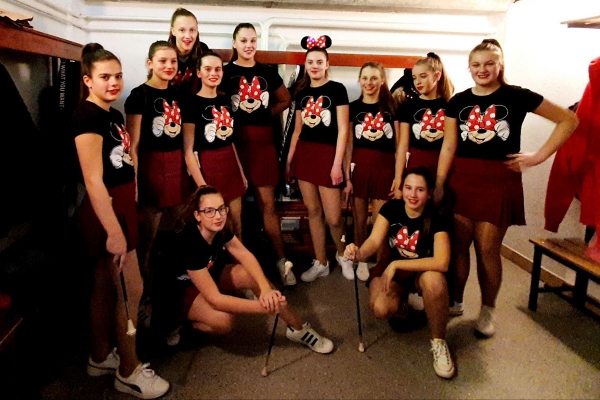 Mažoretke Župe dubrovačke aktivne i u siječnju, za vikend idu na Seminar o tehniciranju sa &scaron;tapom