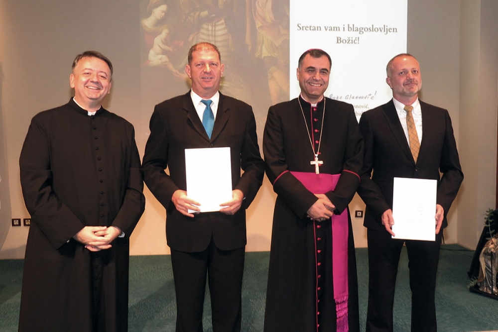 Biskup uručio dekrete; Maro Čoić i Niko Prokurica Festanjuli Feste sv. Vlaha 2026.