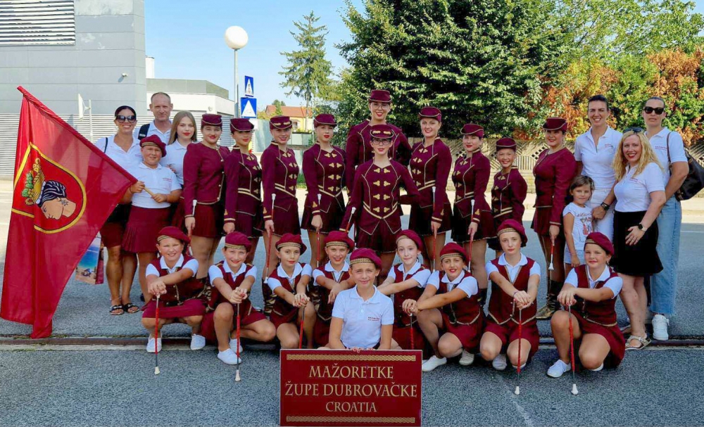 Mažoretke Župe dubrovačke sudjelovale na 20. Reviji mažoret timova u sklopu 25. &Scaron;pancirfesta