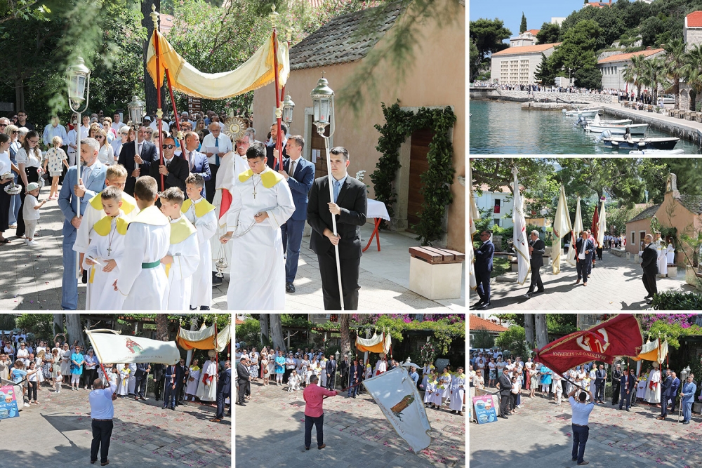 Korosante - Svetkovina Presvetog Tijela i Krvi Kristove, tradicionalna procesija u Mlinima (FOTOGALERIJA)