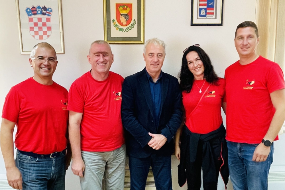 Nakon gostovanja na Oktoberfestu načelnik Nardelli primio predstavnike KUD-a Marko Marojica