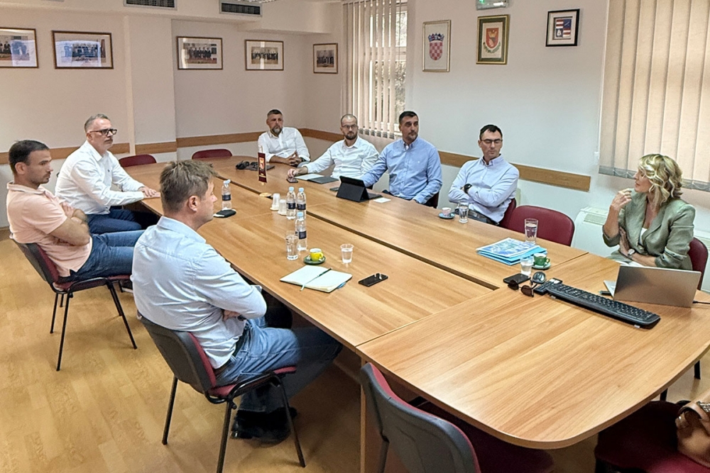 Načelnik Miloslavić i pročelnik Meki&scaron;ić održali radni sastanak s predstavnicima uprave Vodovoda