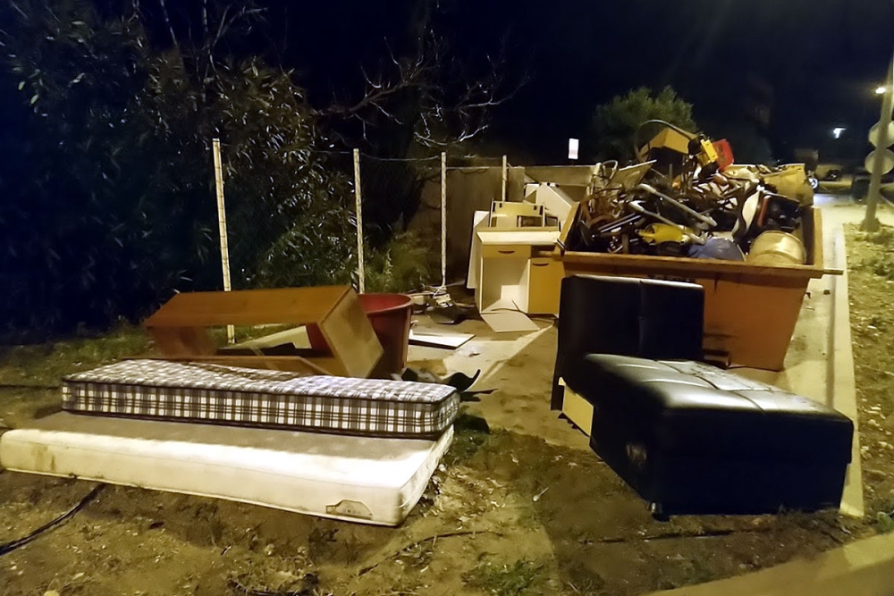 Obavijest iz Općine; Odlaganje krupnog (glomaznog) otpada u ponedjeljak, utorak i srijedu