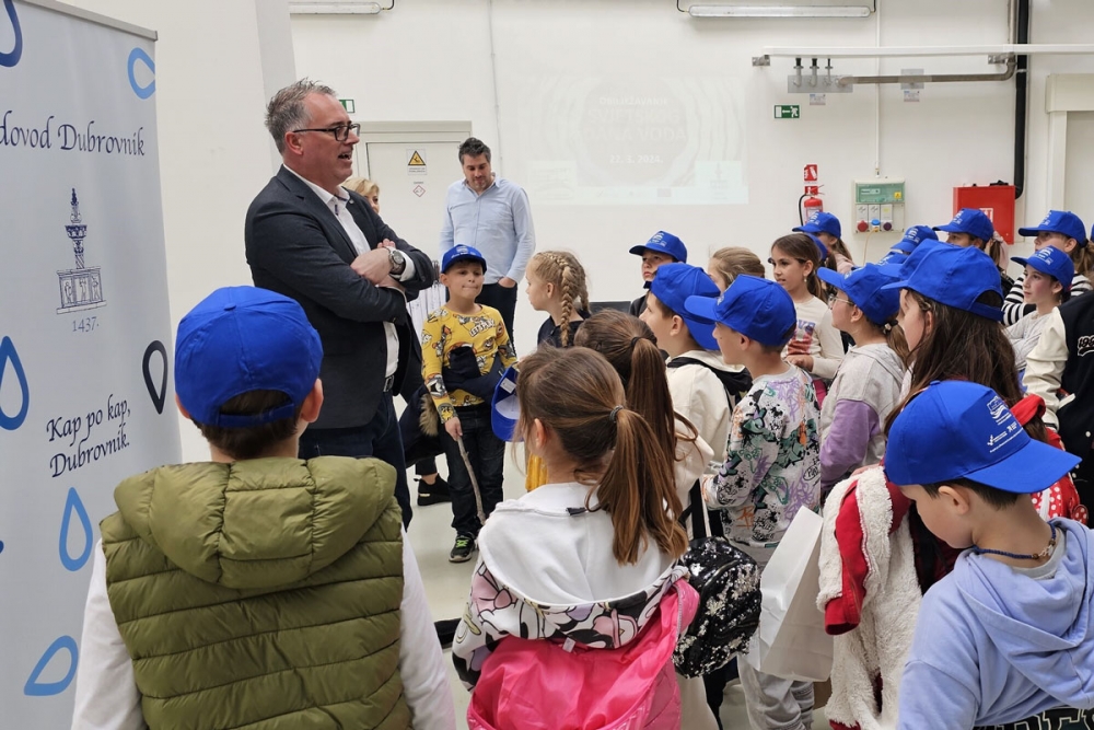 Povodom Svjetskog dana voda Vodovod predstavio projekt Aglomeracije Dubrovnik osnovnim i srednjim &scaron;kolama
