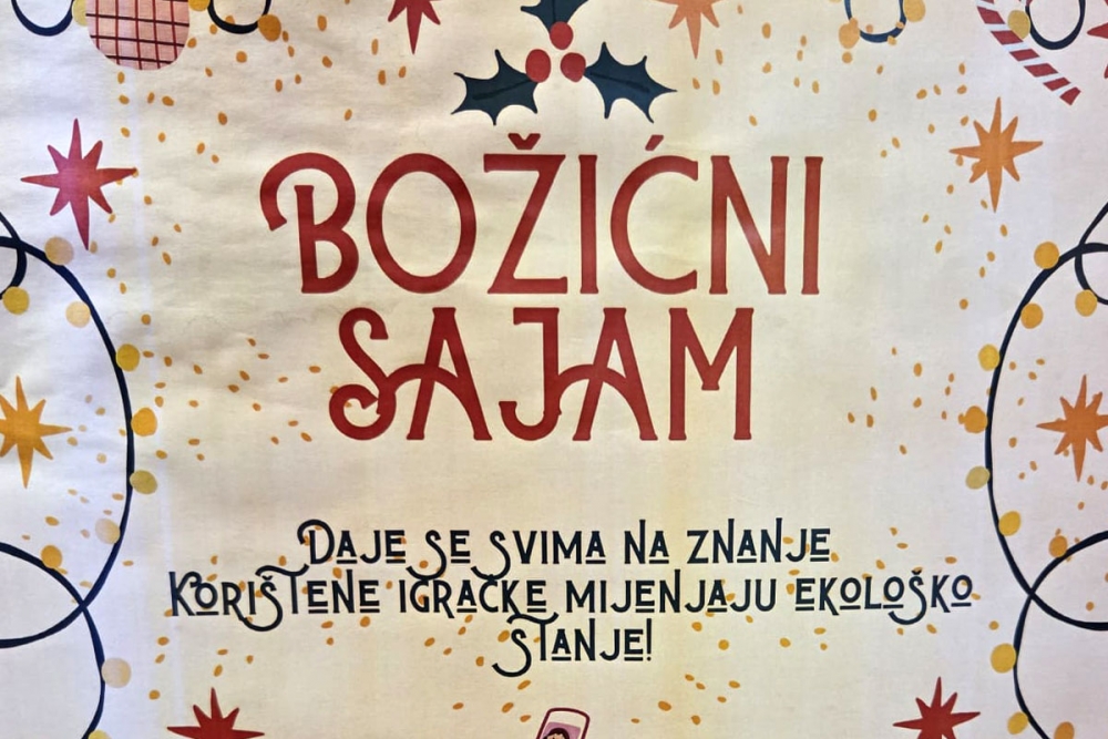 Sutra na Adventu u Župi; Sajam kori&scaron;tenih igračaka u organizaciji Dječjeg vrtića Župa dubrovačka