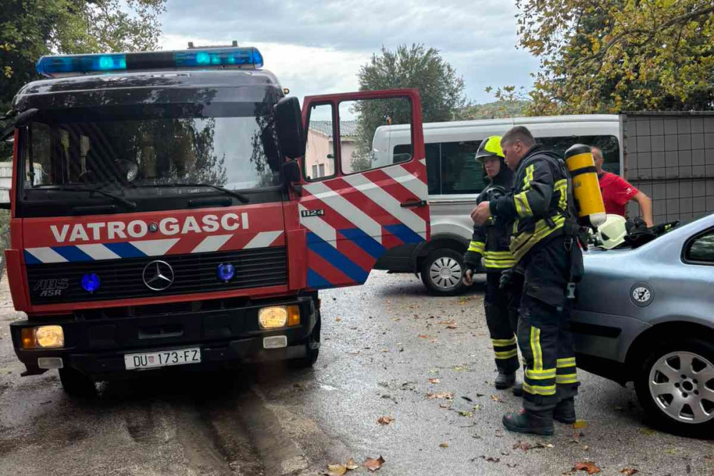 Nova intervencija DVD-a; Gorjele el. instalacije u poslovnom prostoru kod kampa u Kuparima