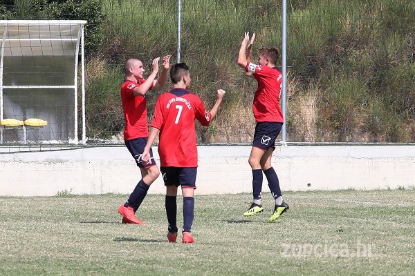 2.Dalmatinska liga Pioniri - Kadeti; Iz Une&scaron;ića s punim plijenom, Župa dubrovačka bolja od Zagore