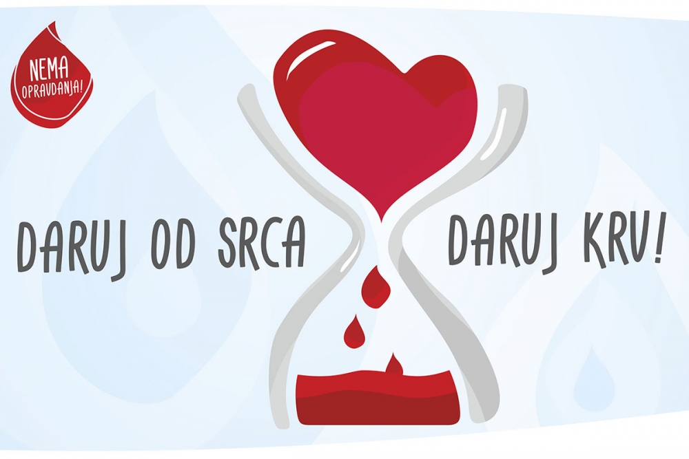 U četvrtak, 29. travnja; Crveni križ poziva na  Akciju darivanja krvi u zgradi općine u Srebrenom