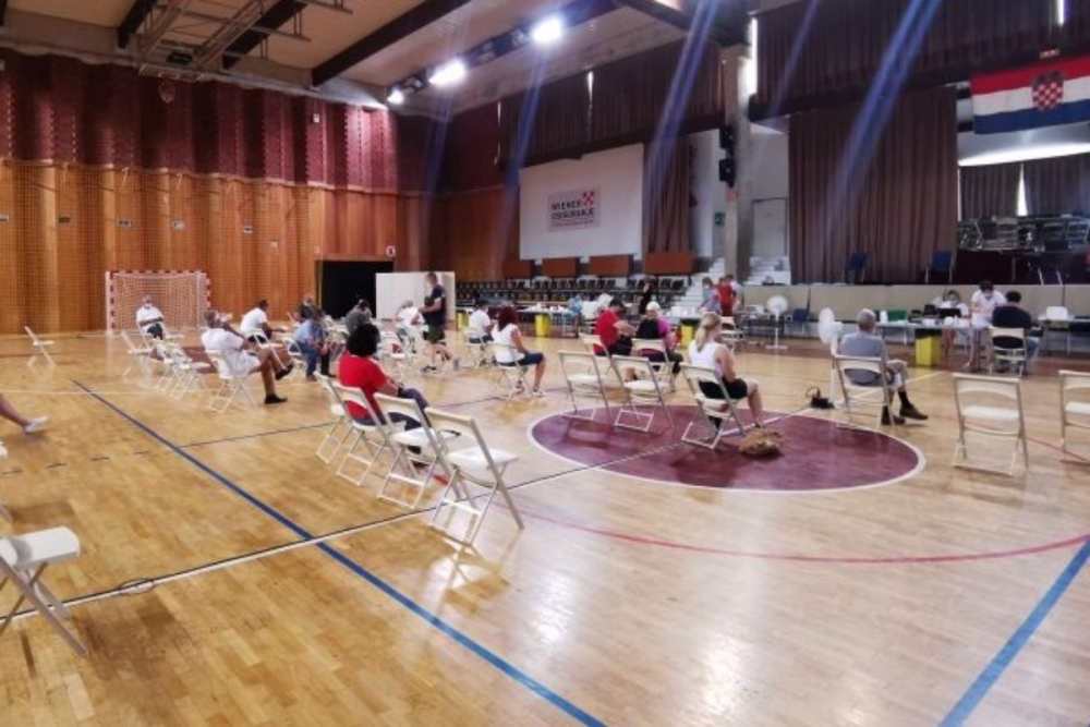 I idući tjedan punkt za cijepljenje protiv koronavirusa u Sportskoj dvorani u Gospinom polju