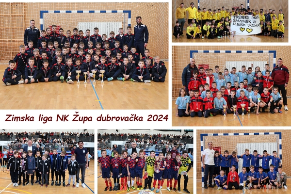 Zavr&scaron;ena deseta Zimska liga; Župi dubrovačkoj pehar za 2013. godi&scaron;te, DU Talentu sve ostale titule (FOTOGALERIJA)