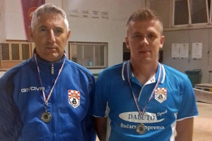 Mato Kesovija i Nikola Mikulić drugi na prvenstvu Županije u disciplini parovi klasično