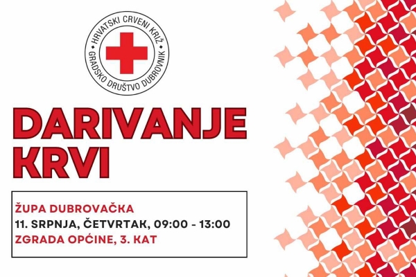 Daruj krv i učini svijet zdravijim! 41. akcija darivanja krvi sutra u zgradi Općine u Srebrenom