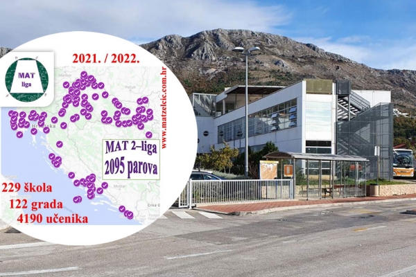 O&Scaron; Župa dubrovačka; Dobri rezultati župskih učenika u 3. kolu Mat lige, ekipnog matematičkog natjecanja