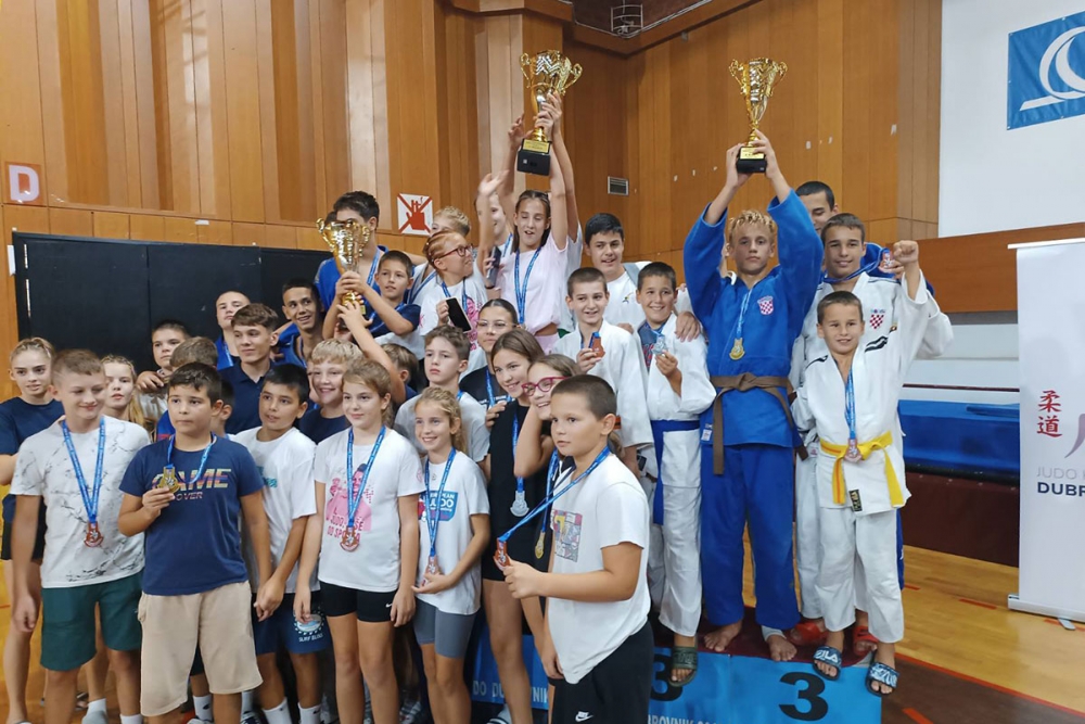 Judo klubu Župa dubrovačka 12 medalja na Otvorenom prvenstvu županije u Gospinom polju