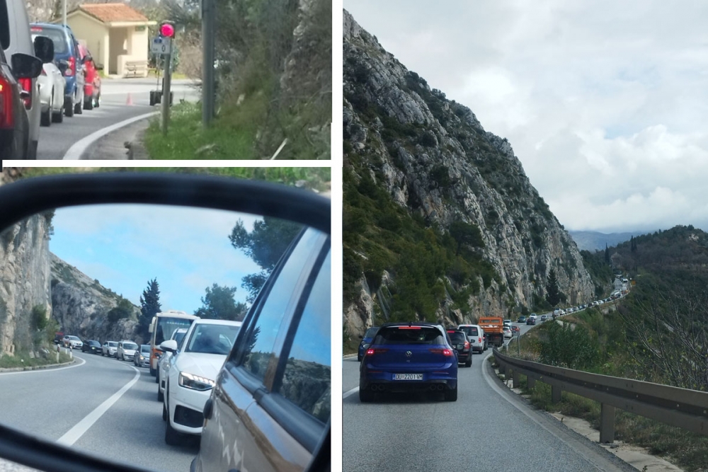 Semafori na Dupcu; Radovi na magistrali stvorili velike kolone u oba smjera