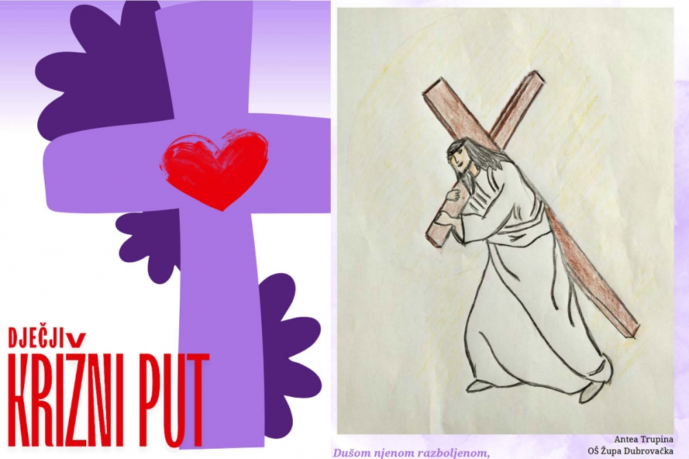 Učenici iz svih osnovnih &scaron;kola s područja biskupije napisali i ilustrirali Dječji križni put