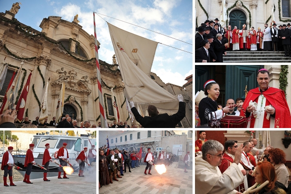 Otvorena 1051. Festa sv. Vlaha; Festanjuli podigli Parčev barjak, svečani plotuni trombunjera (FOTOGALERIJA)