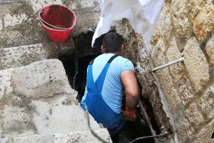 Vodovod nastavio sanaciju kritičnih točaka sustava odvodnje u povijesnoj jezgri