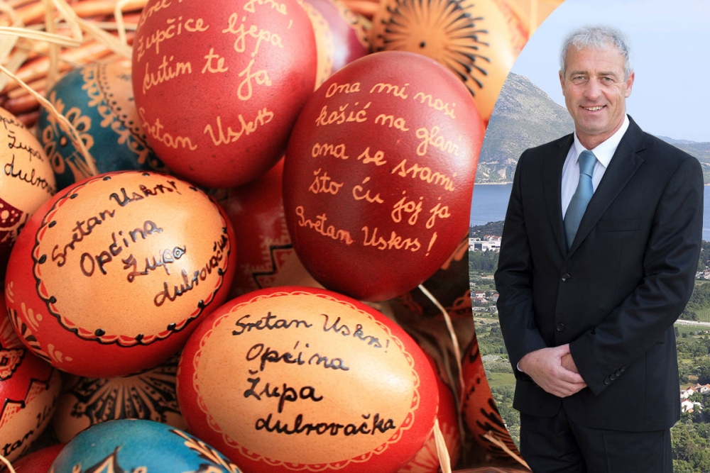 Načelnik Nardelli; Sretan Vam Uskrs uz obilje blagoslova i zdravlja, neka najveći katolički blagdan u svima pobudi uskrsnu nadu