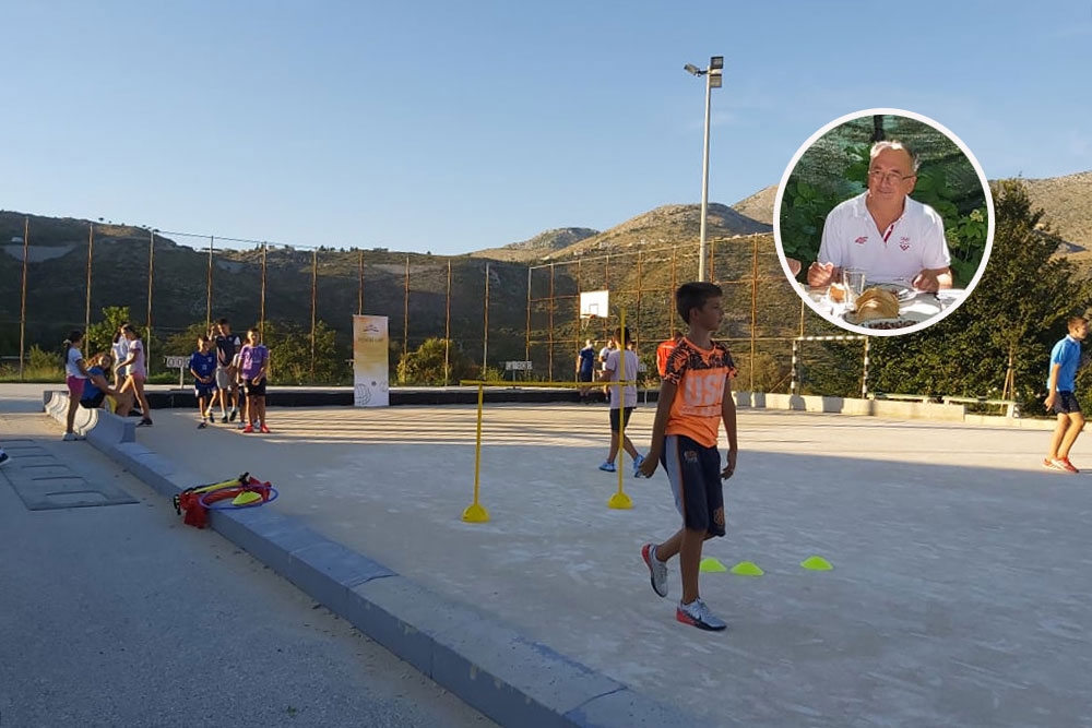 Ljetni boćarski kamp za mlade; Izbornik Čedo Vukelić na Donjem Brgatu i na Grudi
