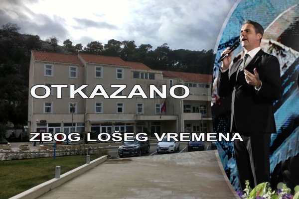 Zbog lo&scaron;eg vremena otkazan večera&scaron;nji koncert Đanija Stipaničeva na Trgu u Srebrenom