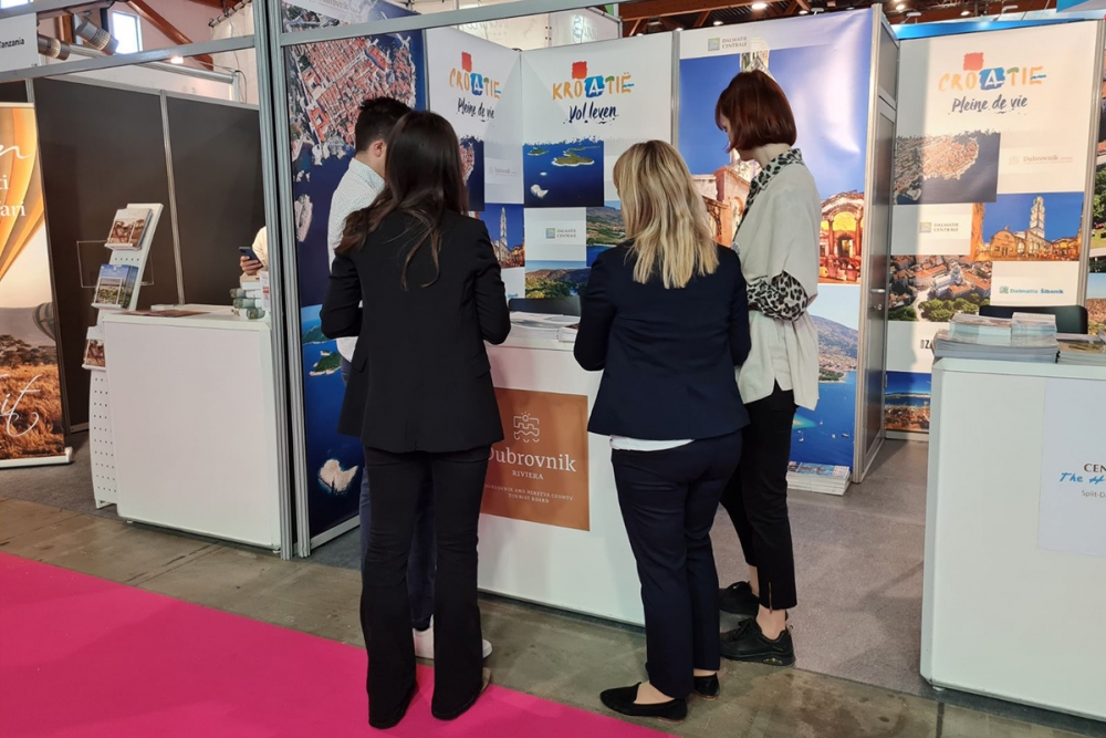 Nastup Turističke zajednice županije na sajmu Salon des Vacances u Bruxellesu