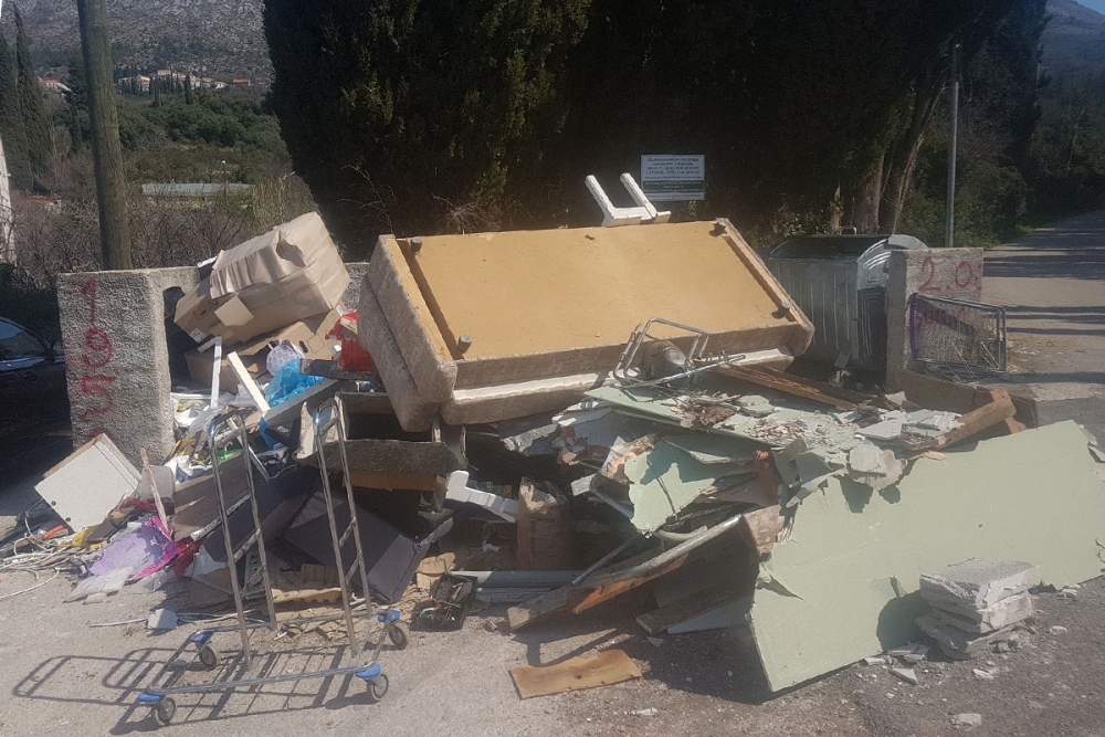 Obavijest iz Općine; Mogućnosti odlaganja krupnog (glomaznog) otpada početkom sljedećeg tjedna