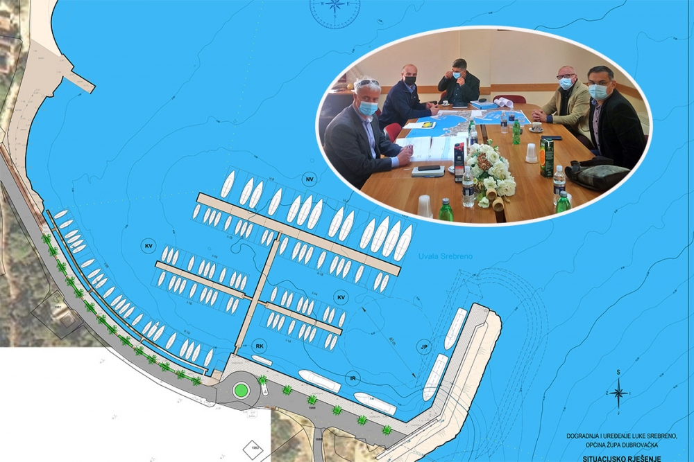 Predstavljen idejni projekt Luke Srebreno, imat će 128 komunalnih i 18 nautičkih vezova (FOTO/VIDEO)