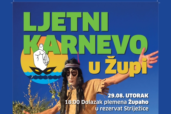 Župski ljetni karnevo, povratak u doba indijanskog plemena Župaho u Parku Striježice