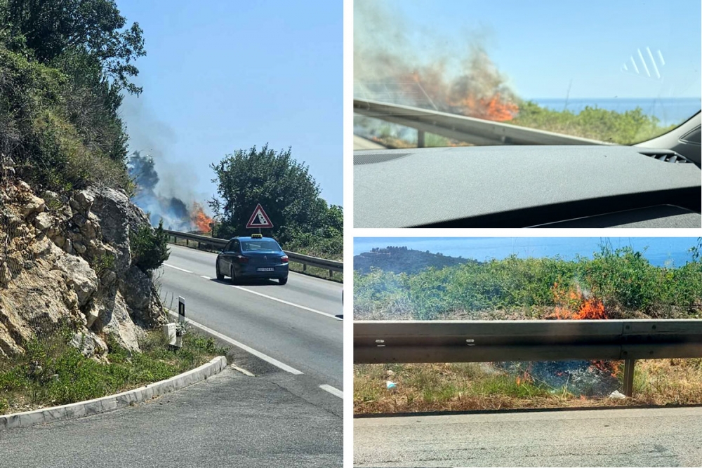 Brzom intervencijom vatrogasaca uga&scaron;en požar ispod magistrale kod skretanja za Bosanku