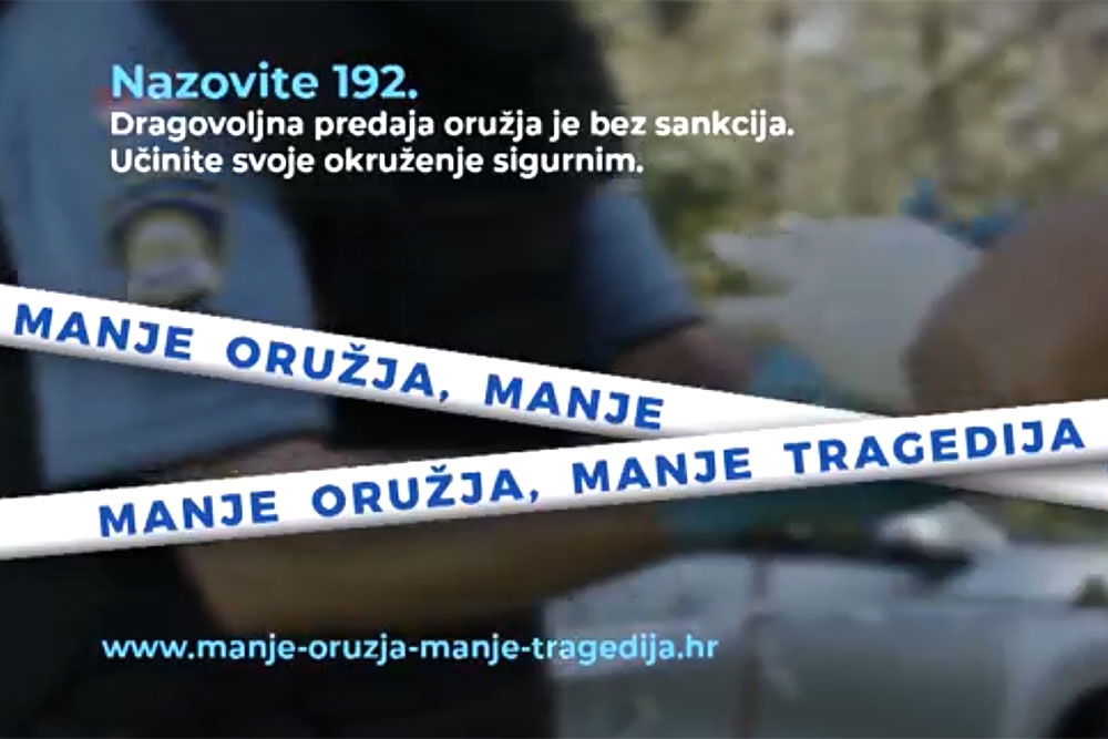 &bdquo;Manje oružja-manje tragedija&ldquo; akcija prikupljanja ilegalnog oružja bez sankcija