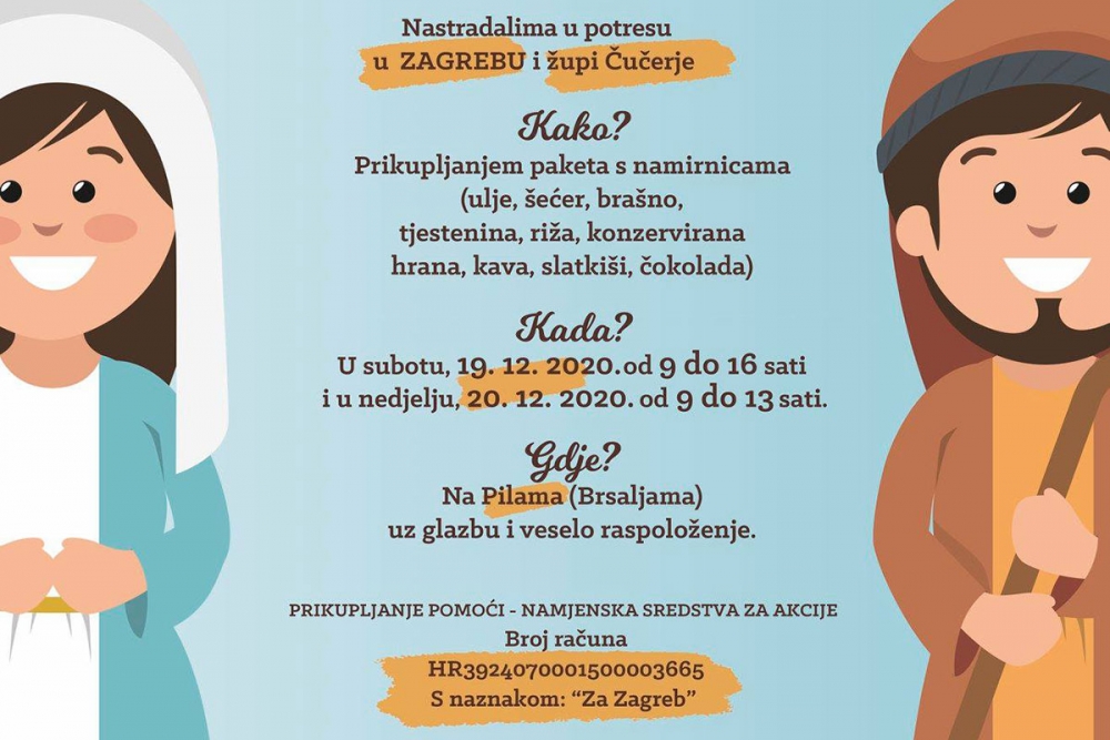 Tradicionalna božićna Caritasova akcija "Podijelimo radost Božića" i ove godine na Pilama