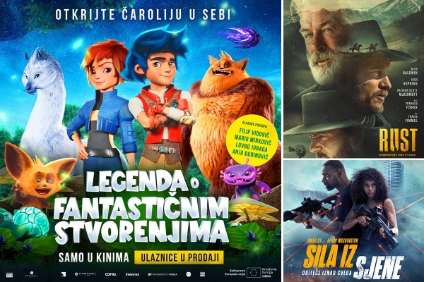 Novi kino tjedan u Slobodi i Visiji; "Rust", "Sila iz sjene", "Legenda o fantastičnim stvorenjima" ..