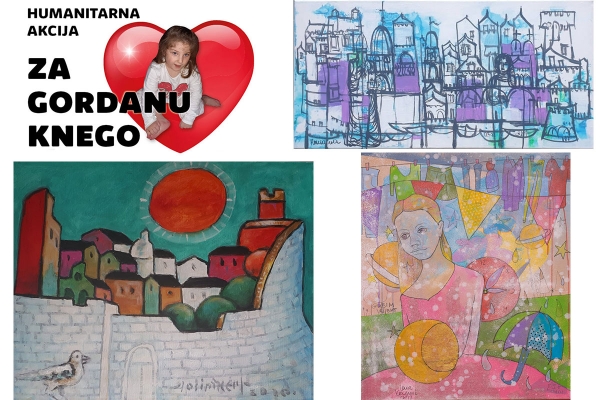 Počelo predstavljanje slika doniranih za humanitarnu akciju UMJETNICI ZA GOGIN KORAK (FOTO)