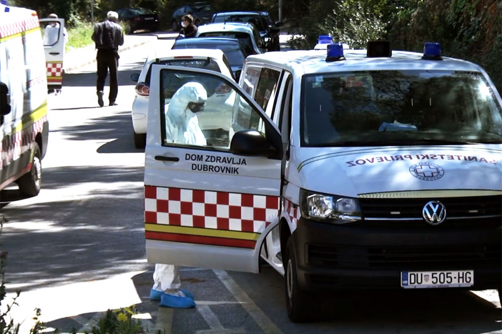 U posljednja 24 sata u županiji zabilježeno 49 novih slučajeva zaraze, pet osoba iz Župe dubrovačke