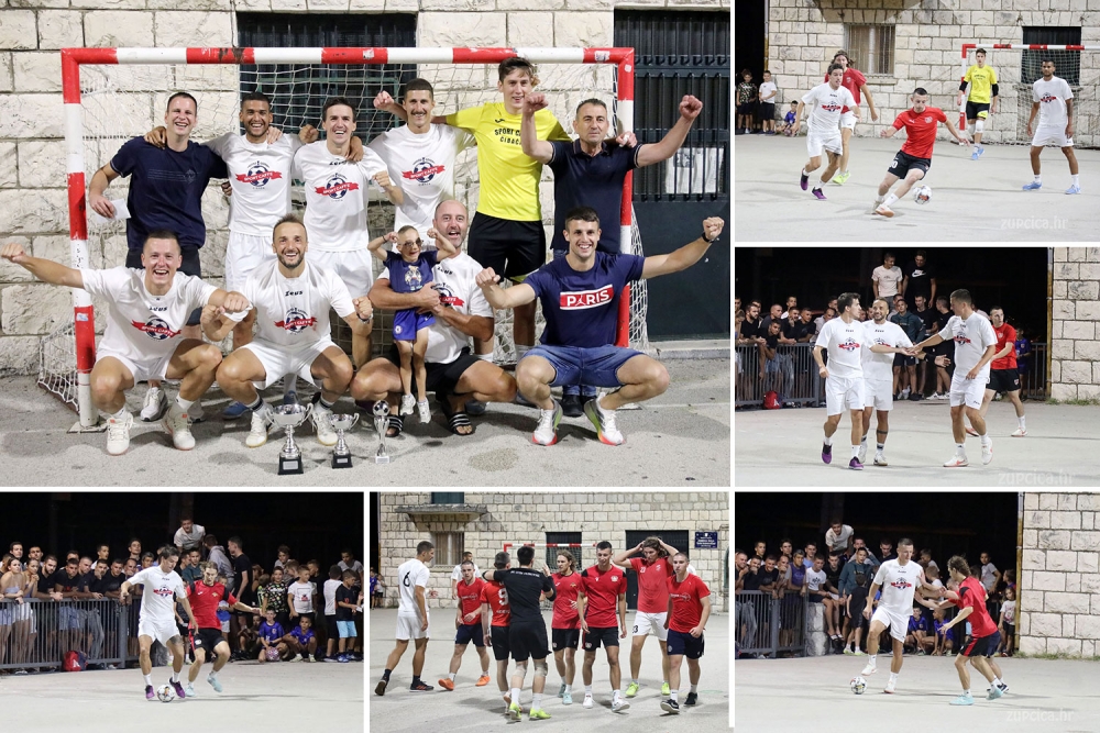 Zavr&scaron;io malonogometni turnir "Župa 2025"; Sport caffe Čibača i ove godine najbolji (FOTOGALERIJA)